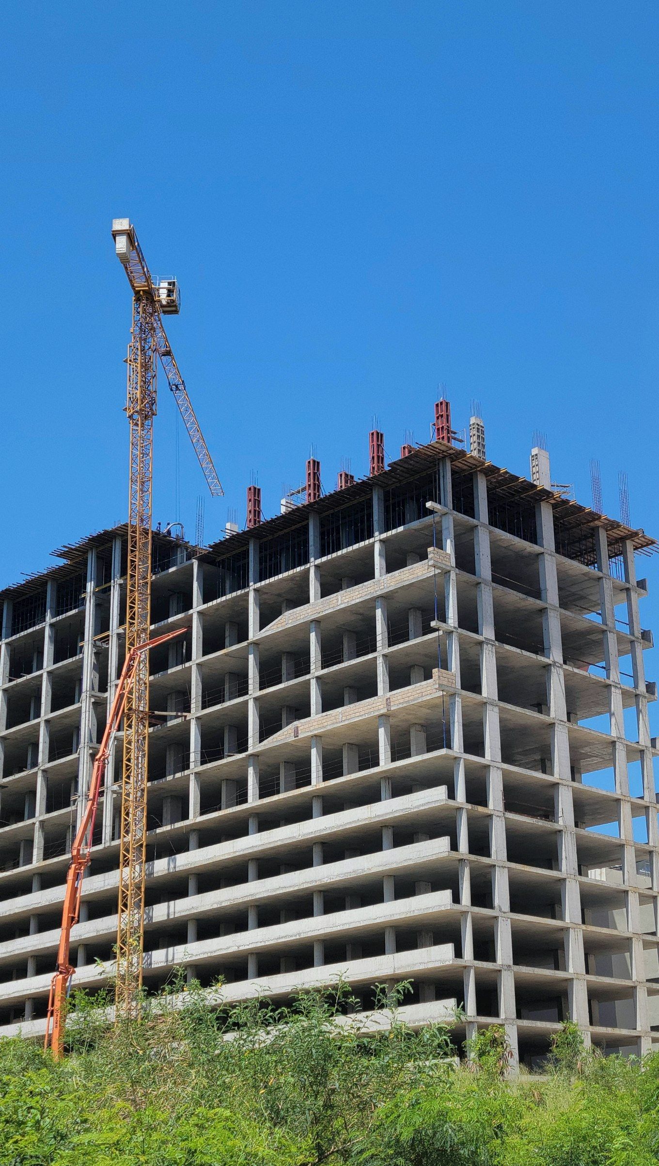 Immeuble R+8 et aménagement extérieur à Marcory Bietry